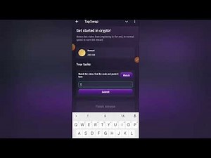 Get started in crypto Tapswap Code| Today Tapswap Code