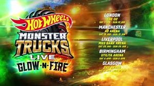 Get ready for more heat & action as Hot Wheels Monster Trucks Live: Glow-N-Fire, the ultimate monster truck show, heads to arenas across the country next year 🔥 Bag tickets now 👉 http://livenation.uk/RuIk50TcpGz | Live Nation UK