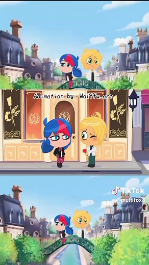 Miraculous Chibi Reverso #miraculous #ladybug