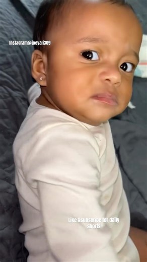Look at this babies reaction😂! #ytshorts #shorts #joeyali309