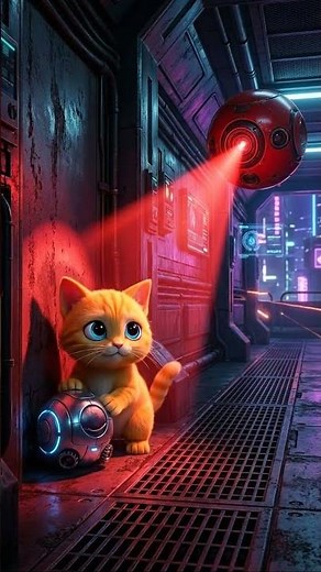 The Kitten Lost in an FPS Game: Cutest Glitch Ever Caught on Camera! 🎮🐾✨😹