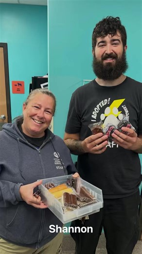It's National Animal Shelter Appreciation Week and we're doing SHOUT OUTS submitted for staff, fosters, and volunteers! "I would like to shout out my appreciate for.. Shannon ALL DAY Riley!!! Shannon works HARD. She always doing something to get an animal out of the shelter. From managing rescue placement, foster, behavior, volunteer, and return to owner program she has A LOT to do & she does it with kindness and grace. Shannon deserves employee of the century, IMO. She gives & gives & literally