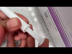 Crinone Progesterone gel insertion instructions.