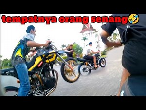 ON CAM Supra uus ngabuburit balap liar