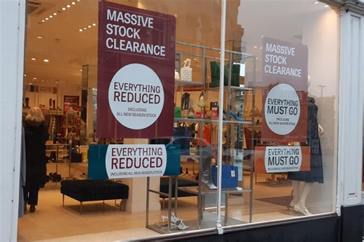 Threat to Harrogate store of becoming latest victim of 'bad times on Britain’s high street'