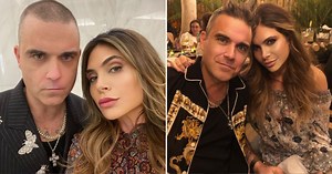 La historia de amor de Robbie Williams y su esposa: se conocieron gracias a los ovnis