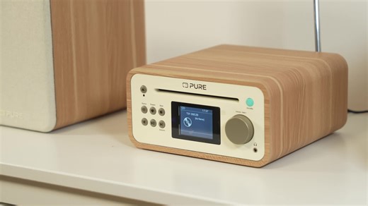Pure Classic Stereo Mini: Radio mit CD-Player und moderner Technik