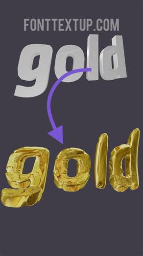 Create 3D Gold Text: Bend, Texture & Animate in Real-Time