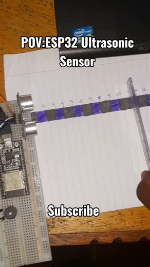 ESP32 Ultrasonic sensor | know your distance | DIY Project #esp32 #arduino #ultrasonicsensor #diy