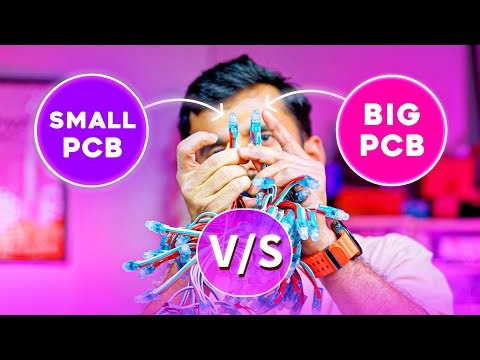 PIXEL LED SMALL VS BIG PCB
