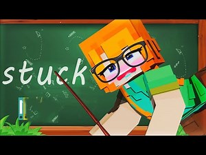 Steve, I'm stuck! Alex became a teacher and got stuck in school - Minecraft Animation