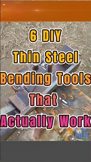 6 Homemade Thin Steel Bending Tools That Actually Work 🔧 | MechLifeHacks