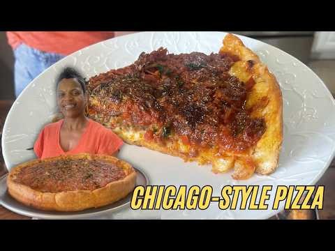 How to Make REAL Chicago Deep Dish Pizza At Home