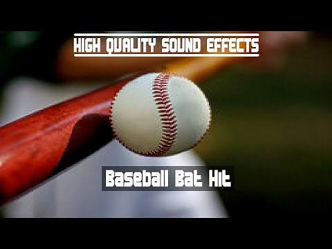 High Quality Sound Effects - [Baseball Bat Hit]