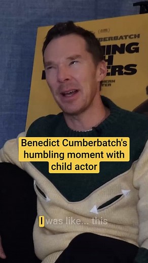 14K views · 197 reactions | Benedict Cumberbatch stars alongside two young stars in his new film The Thing with Feathers – and he experienced a pretty humbling moment on set... | Radio Times | Facebook