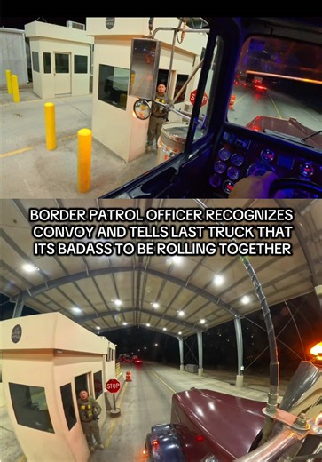 Border Patrol Compliments Convoy: