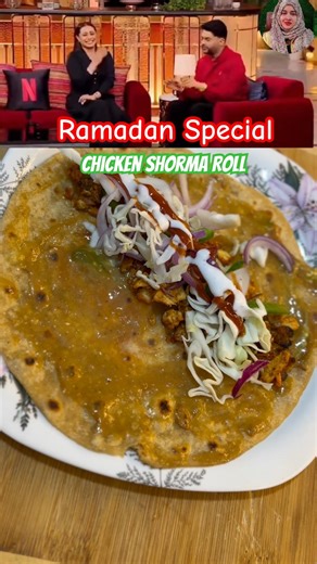 Ramadan Special Chicken Shorma Roll😋 #shorts #recipe #food