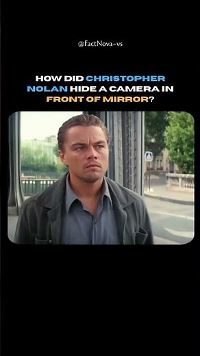 How the Inception Mirror Scene Was Filmed — Christopher Nolan’s Practical Effects Explained |#shorts