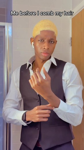 Me before I comb my hair #waves #wave #waveshair #wavehair #360waves #foryou #wavecheck #waver #tiktokindia #wavers #wavey #tiktok #afro #topwavers #douross #douross_tv #fürdich #fyp #fy #foryou #usa #afrohair #blackhair #hairtiktok #blackmen