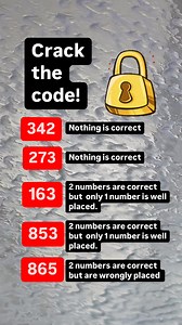 22K views · 19 reactions | Crack the code! #reels #puzzle | J Carrol | Facebook