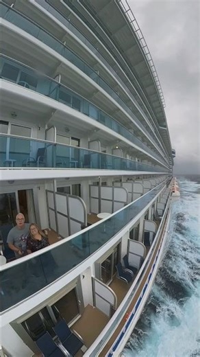 Big balcony views on Discovery Princess #shorts