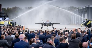 Les trois premiers F-35 de l'armée belge sont bien arrivés en Belgique, à la base de Florennes (vidéo et photos)