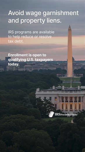 If you're struggling with tax debt, check your eligibility for relief today. | IRS Fresh Start Information | Facebook