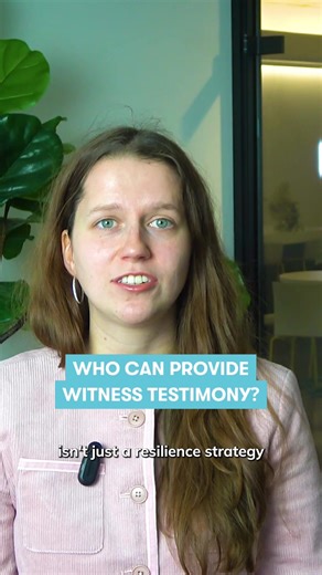 How can a witness testimony help your lawsuit? Expert witnesses and personal witness testimony can each offer perspectives that strengthen your case and provide essential context for a jury or a judge. #lawsuit #legaltips #askalawyer #defamation #witness