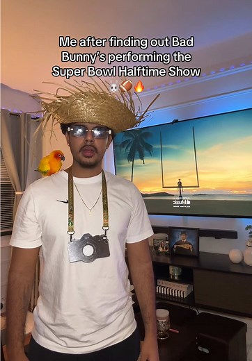 Might as well just call it the Benito Bowl 🐰🔥 @Bad Bunny @NFL ||#badbunny #relatable #superbowl #dtmf #applemusichalftime