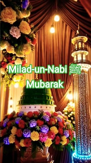 Milad-un-Nabi ﷺ Mubarak | Happy Birthday to Prophet Muhammad ﷺ 💚 | Special 4K Full