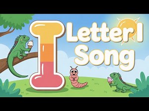 Letter I Song for Kids | Fun ABC Words & Animals