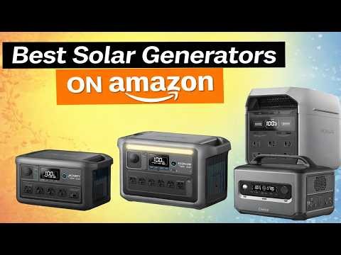 THE Best Solar Generators ON Amazon Buy Right Now