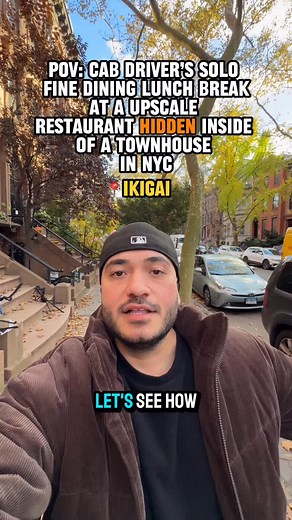 674K views · 43K reactions | ikigai Upscale fine dining at a restaurant hidden in a New York Townhouse #fyp #newyork #foryou #foodie #trending | Newyorkturk | Facebook