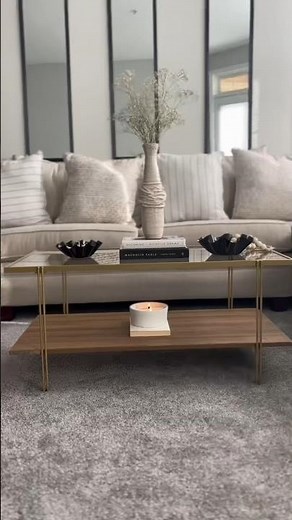 $7 DIY Walmart Mirror Wall