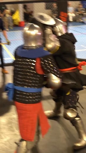 Full contact medieval fighting in an MMA cage ⚔️💥 #buhurt #combat #mma #fight #fighter | World Of Buhurt