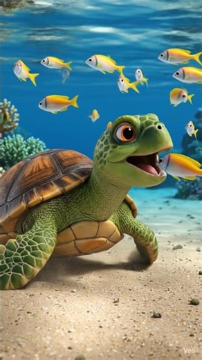 Turtle #ai #turtle #funny #childrenscartoon #turtlewatching #childrensshow turtle 🐢