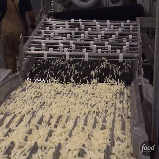 117M views · 48 reactions | How McDonald's Fries Are Made❗(Spoiler alert: It includes POTATO CANNONS with razor-sharp knives!) | Food Network | Facebook