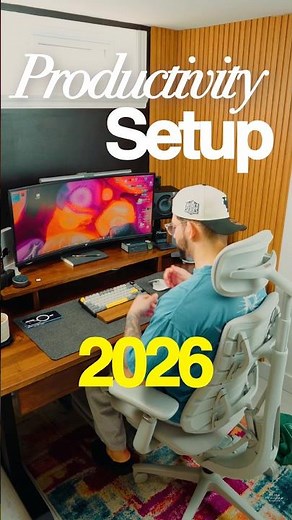 My Ultimate Productivity Desk Setup Tour (2026) 🚀