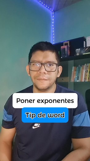 Poner exponente a números en Word #tips #excel #app #tutorial #exceltips #windows #word #smartphone #apps #ordenador #tecnologia | Raymon