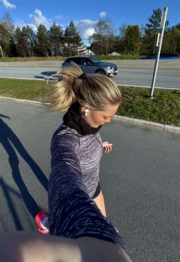 Gjett om jeg er i ekstase etter 2mnd uten løping !!🤗🥺