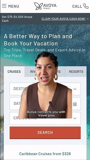 Trip planning: hours of stress. Vacationing: zero stress. Avoya makes it happen.