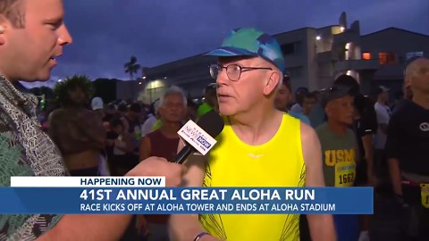 12,000 take part in 41st annual Great Aloha Run
