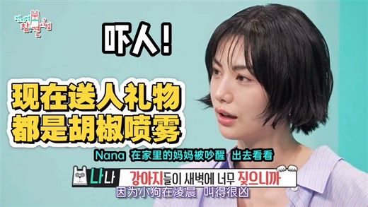 林珍娜nana“经历过入室抢劫后 家里到处是防身用品”