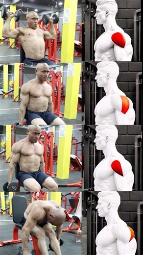 "3D Dumbbell Shoulder Workout: Sculpt Your Shoulders from Every Angle!"#shorts #fitness #motivation