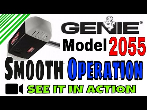 Genie Garage Door Opener Belt Drive Review MODEL 2055