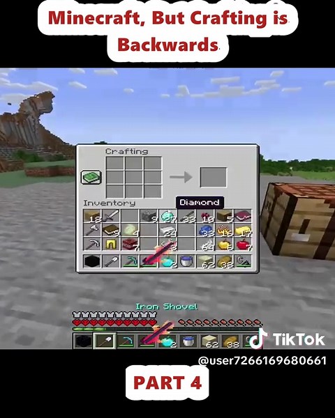 Minecraft: Crafting Backwards Challenge Explained