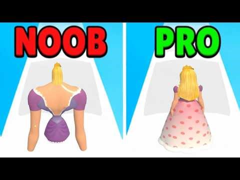 Episode 1 - Noob vs Pro in Build A Queen