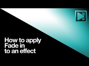 How to apply 'Fade in' to an effect in VSDC Video Editor