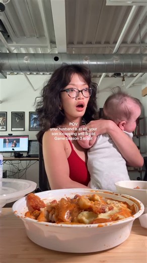 Garbo Zhu | The baby 😭 @netflix | Instagram