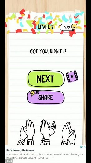 BRAIN TEST LEVEL 7 ANSWERS | Brain Test: Tricky Puzzles WALKTHROUGH